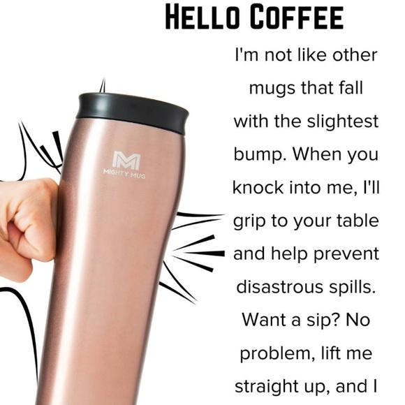 Mighty Mug Other - Mighty Mug Travel Mug, New In Box, spill proof, metallic deep royal blue, 18oz.